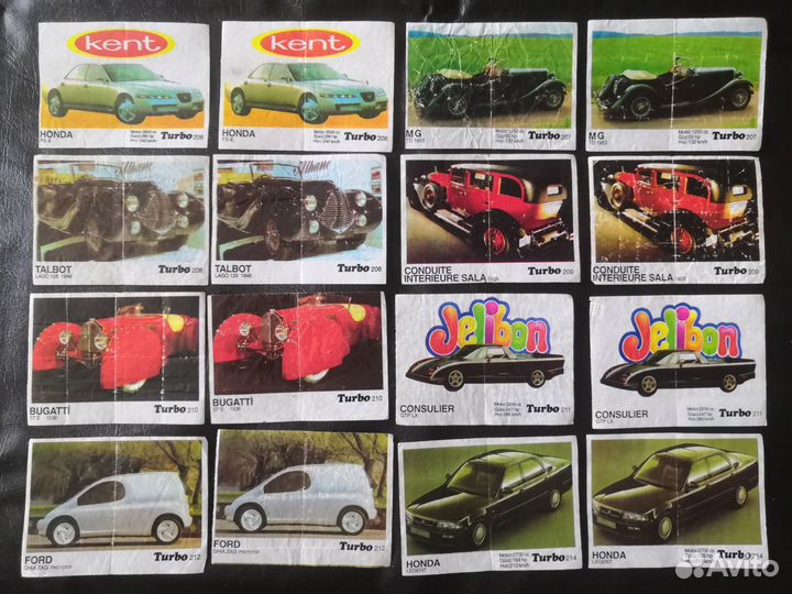 Вкладыши Turbo #1