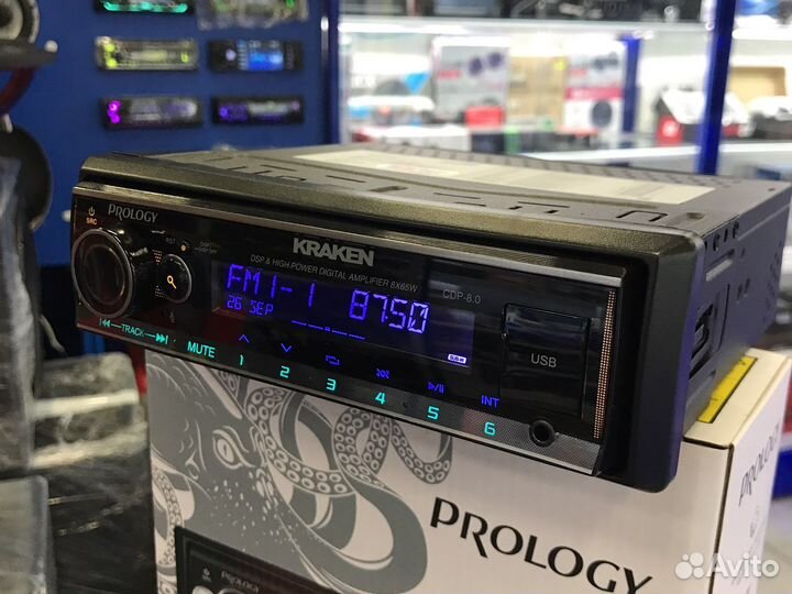 Магнитола Prology CDP-8.0 kraken