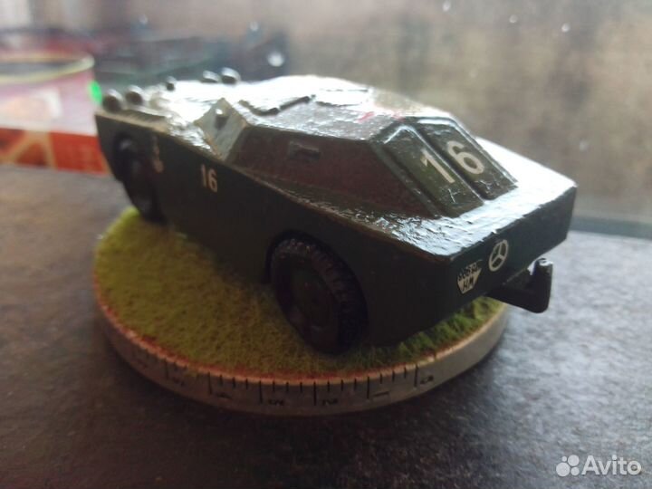 Модель брдм 1. железная