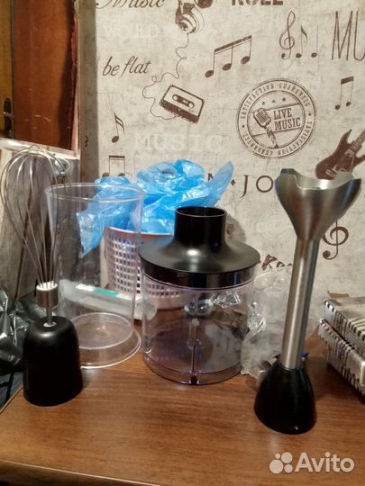 Набор блендер, миксер, измельчитель. Polaris