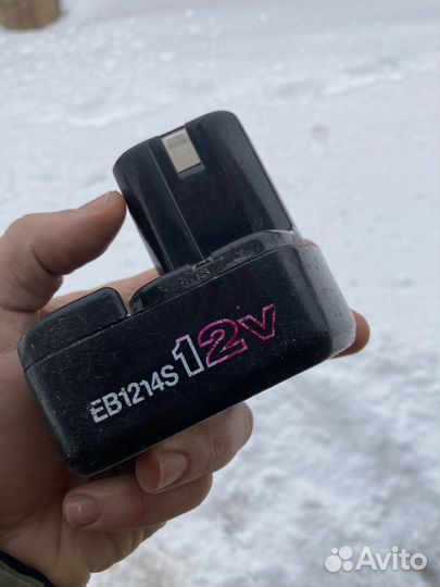 Аккумулятор hitachi 12 eb1220bl eb1214s