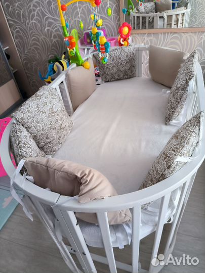 Кроватка трансформер 9 в 1