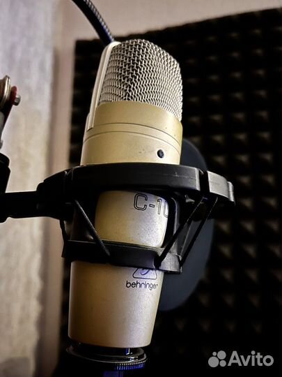 Конденсаторный usb микрофон Behringer C1U