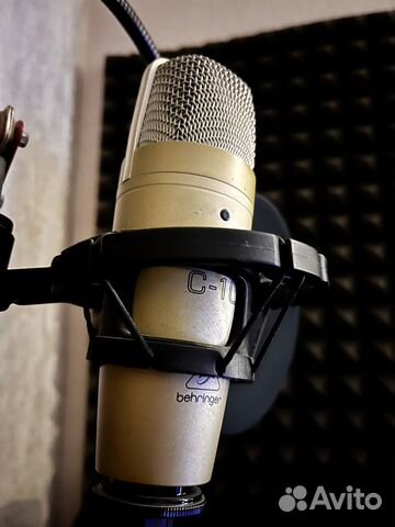 Конденсаторный usb микрофон Behringer C1U