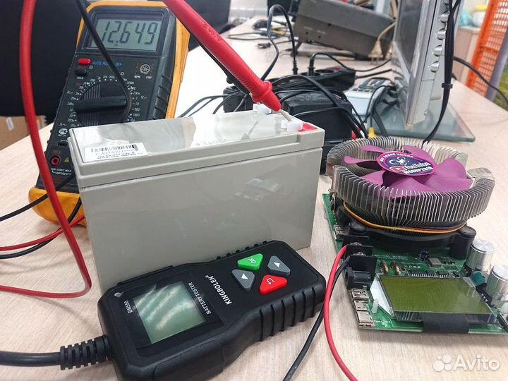 Аккумулятор 12В 7А/ч для ибп и электромобиля