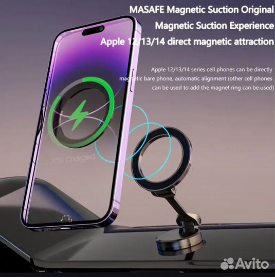 Новый магнитный держатель MagSafe для iPhone