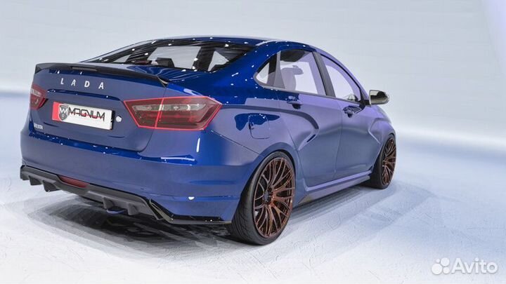 Диффузор заднего бампера LADA vesta