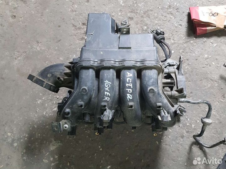 Впускной коллектор opel astra h 1,6