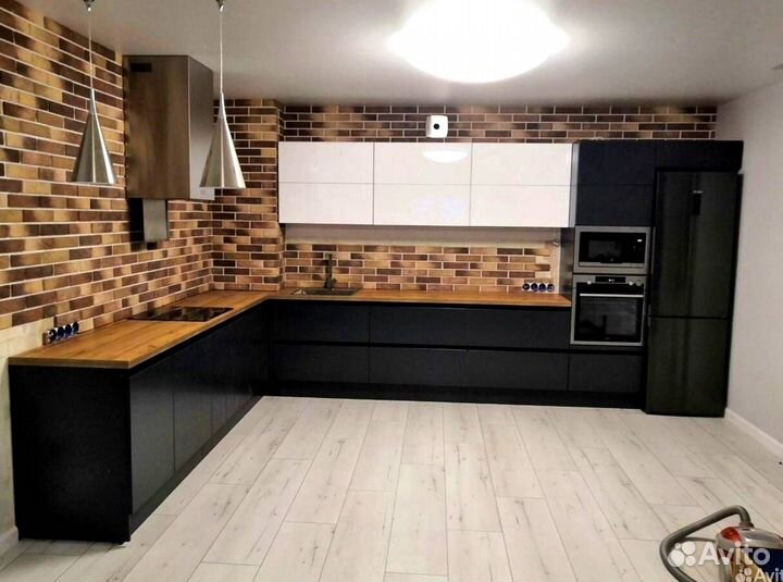 Кухонный гарнитур на заказ с островом