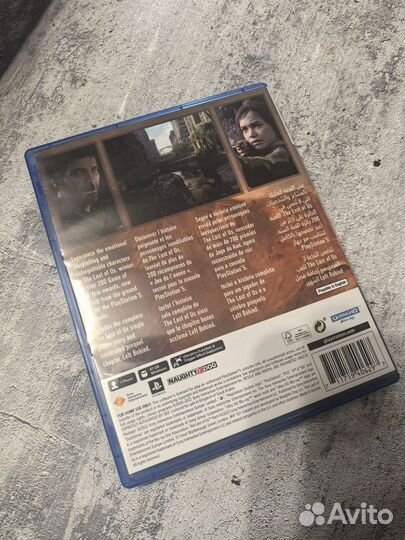 The last of us part 1 ps5 диск