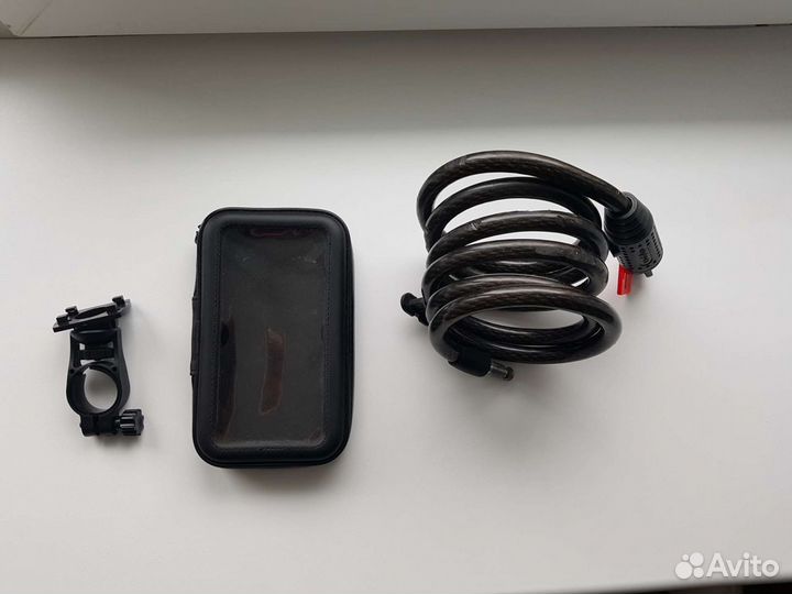 Вело чехол + трос + держатель