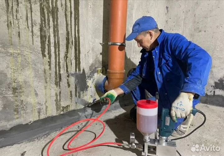 Гидроизоляция / Инъекционная гидроизоляция