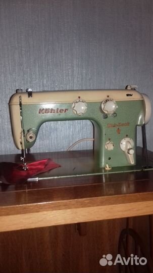 Швейная машинка Kehler ножной привод