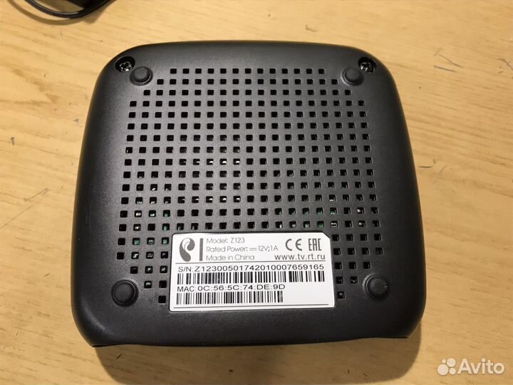TV приставка Z123 Ростелеком новая