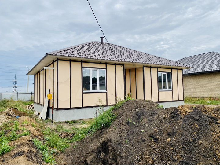 Коттедж 86 м² на участке 15 сот.