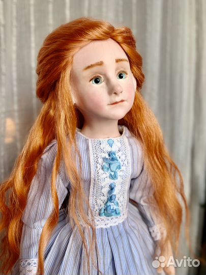 Интерьерная авторская кукла ручной работы