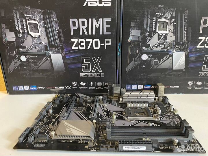 Материнская плата Asus Prime Z370-P Гарантия