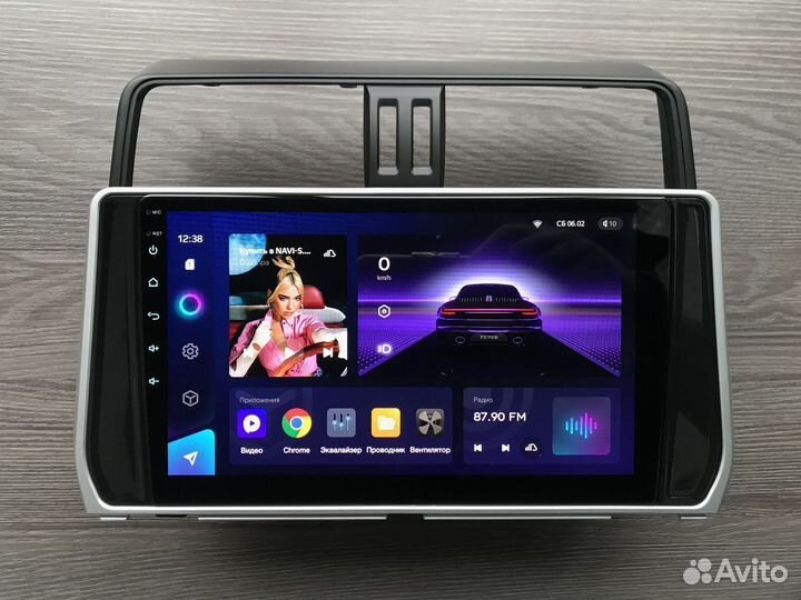 Магнитола Toyota LC Prado 150 Teyes CC3