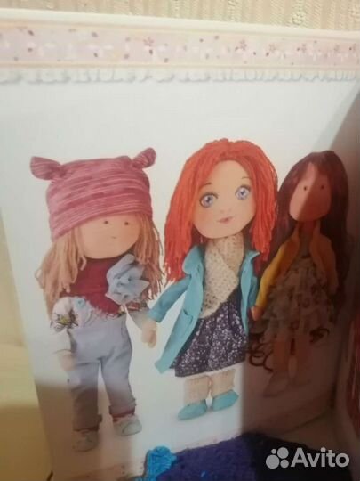 Куклы из ткани во француском стиле. Новая