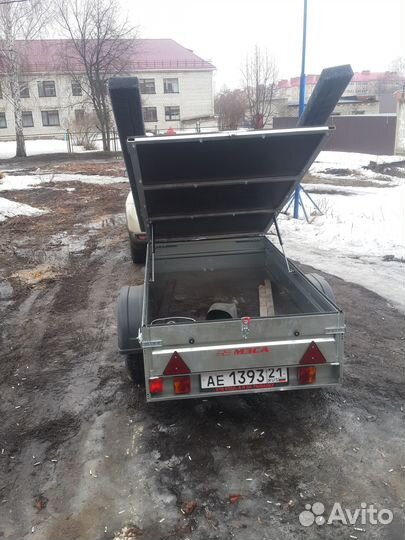 Лодка, мотор, прицеп