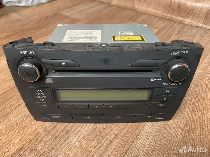 Магнитола toyota corolla 150