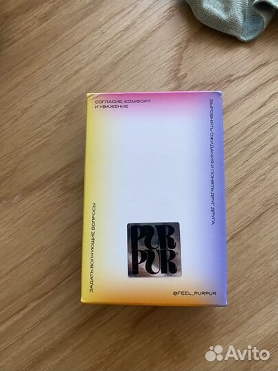 Карточная игра purpur для пар