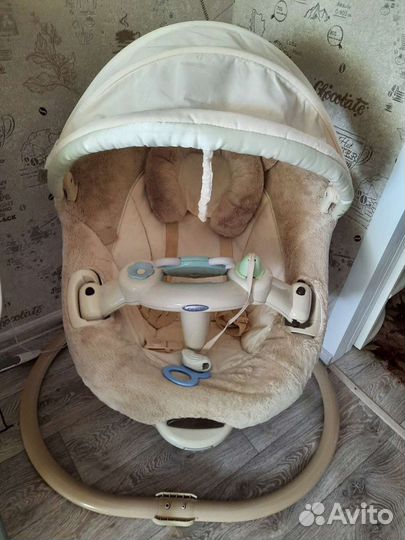 Детские электронные качели шезлонг Graco
