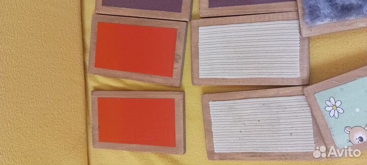 Монтессори. Плашки сенсорные