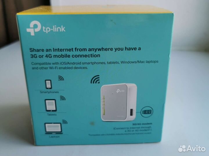 Wi-Fi Роутер 3g/4g Tp-link