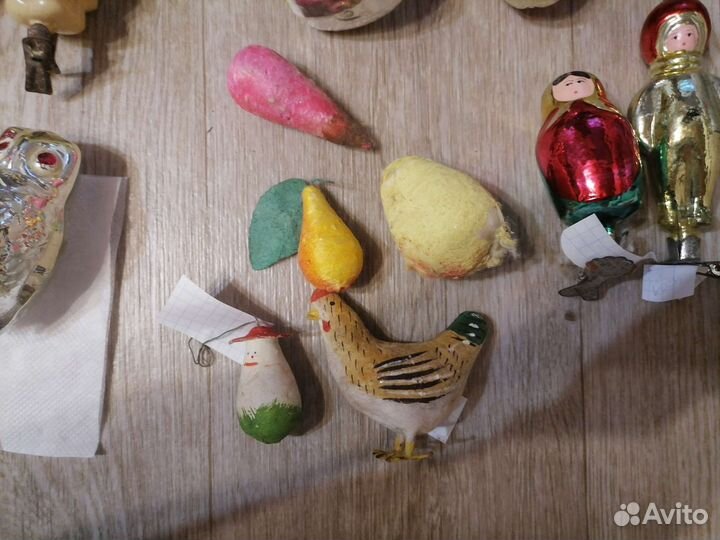 Елочные игрушки СССР