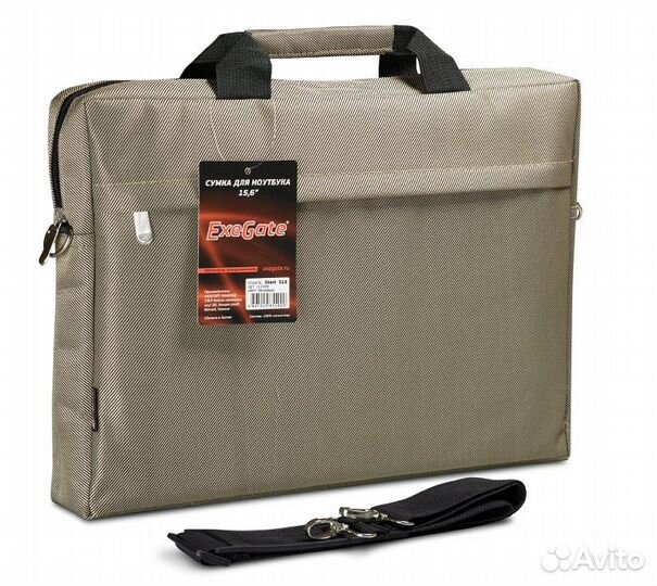Сумка для ноутбука ExeGate Start S15 Beige, бежева