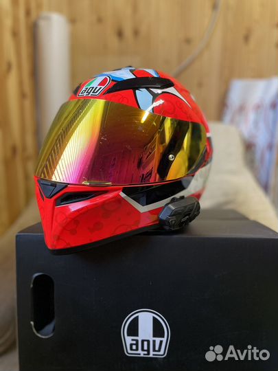 Шлем agv k3 sv shark attack