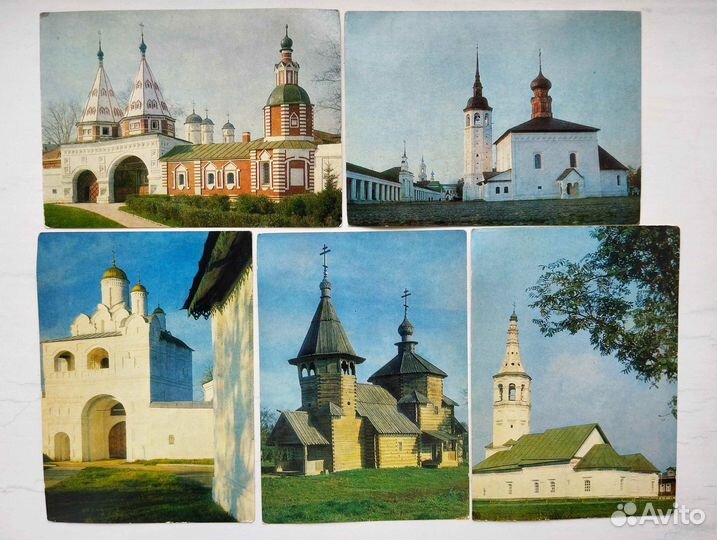Открытки Суздаля из СССР