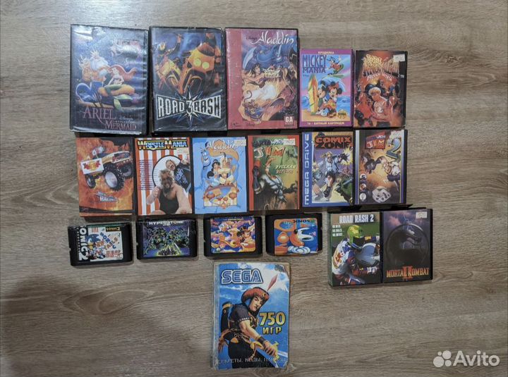 Картриджи Sega