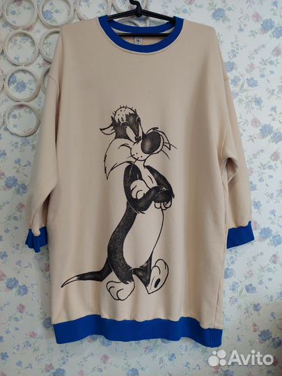 Свитшот удлененый 60 62 размера