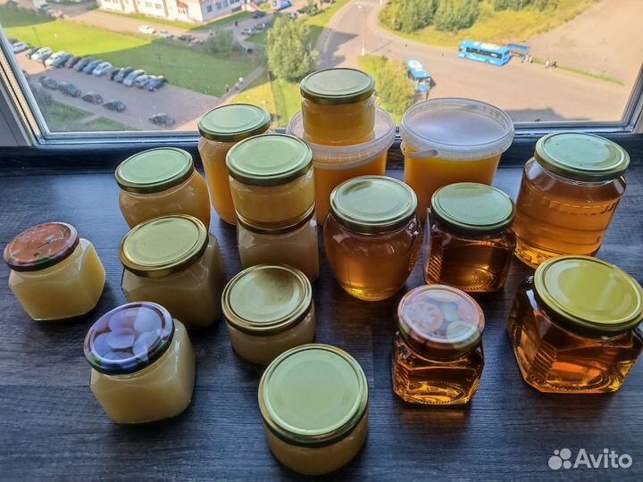 Мед липовый, разнотравье, луговой, цветочный