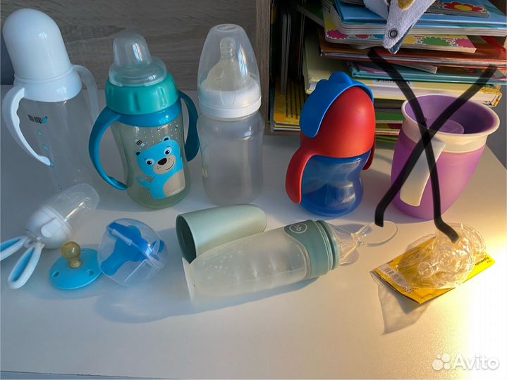 Поильники, бутылочки