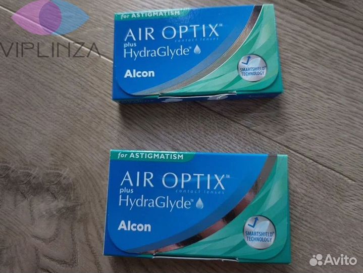 Линзы Air Optix HydraGlyde астигматизм гарантия