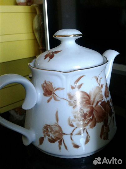 Чайно-кофейный сервиз гдр времен СССР. (24предм)