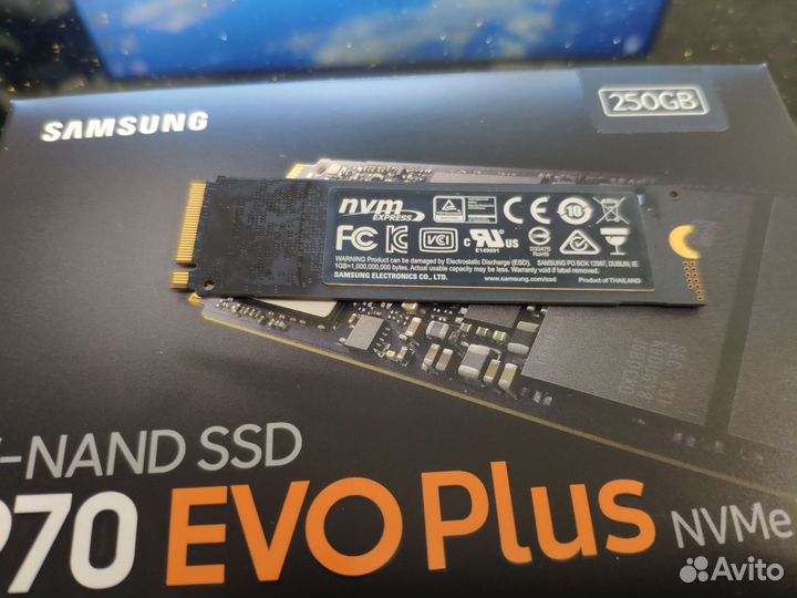 Ssd samsung 970 evo plus 256 gb