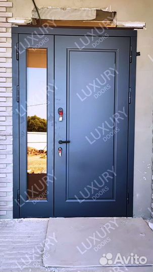 Металлическая входная дверь с терморазрывом