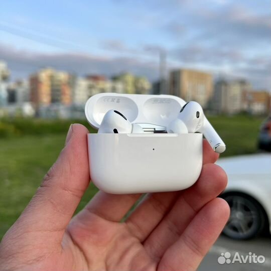 Наушники AirPods Pro «оригинал» + доставка + чехол