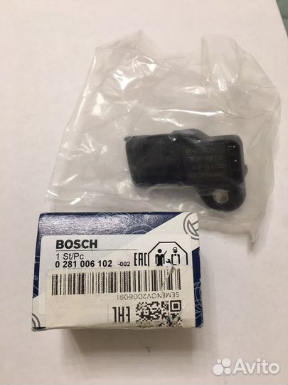 Датчик давления и температуры bosch 0281006102
