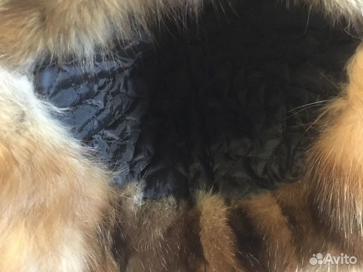 Детская меховая шапка