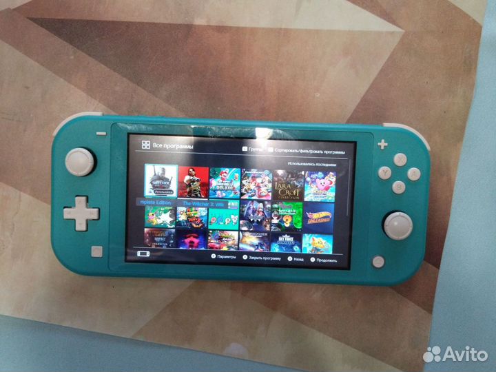 Портативная игровая приставка nintendo switch