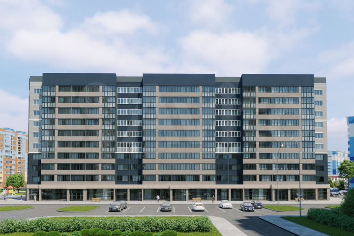 2-к. квартира, 67,5 м², 4/10 эт.