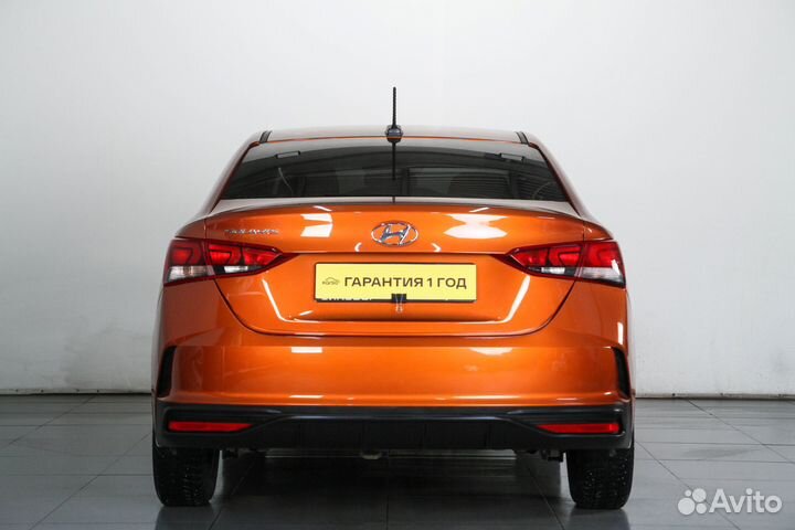 Hyundai Solaris 1.6 AT, 2021, 49 500 км