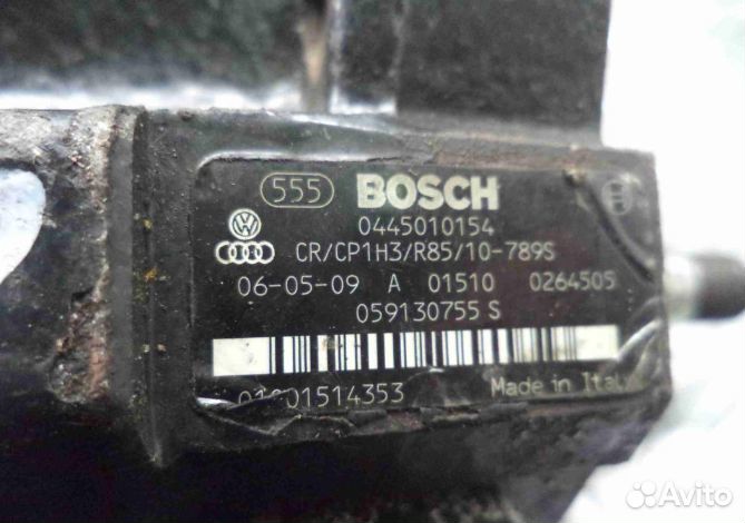 Тнвд 0445010154 Volkswagen Touareg 2007 г 3,0d