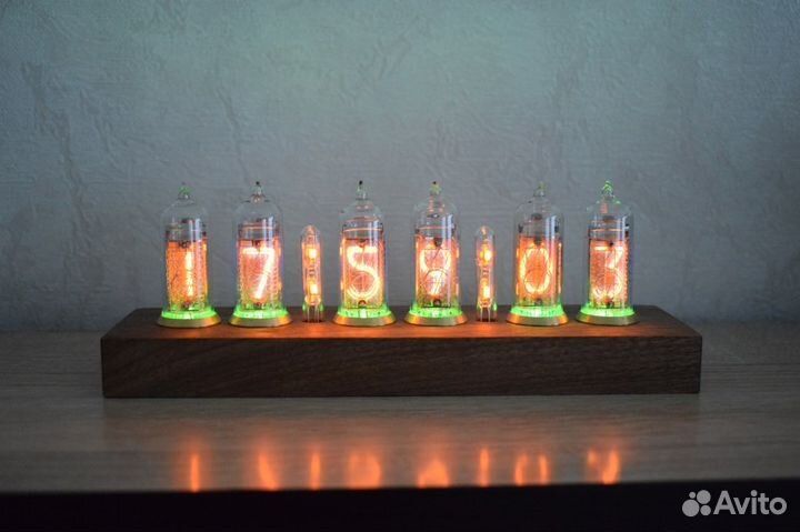 Ламповые часы на газоразрядных индикаторах ин - 14