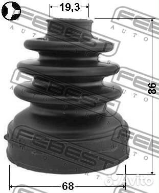 Пыльник шруса внутреннего